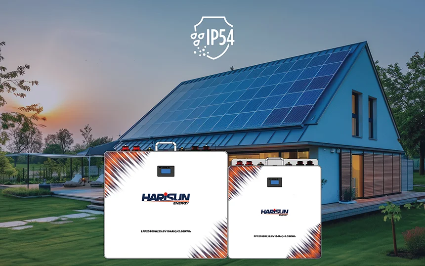 harisun-battery-LFP25100W(25.6C104AH)=2.66KWh